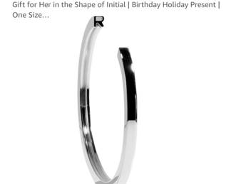 Stella Valle R Initial Cuff Bracelet