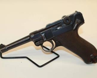 Rare German WWI 1910 DWM Luger A Rare all matching numbers 1910 dated DWM Luger in outstanding original condition with 95 % plus of original factory finish. Proof marks on right side of frame present. An outstanding investment grade Luger!! 9mm cal. Ser# 3014   **ATF LAWS APPLY**