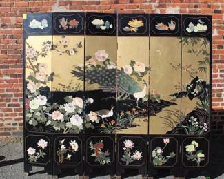 8 Panel Chinese Screen