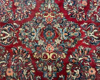 Vintage Oversized Handmade Persian Wool Rug
