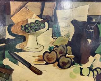 Georges Braque Fauvist Still Life Lithograph

