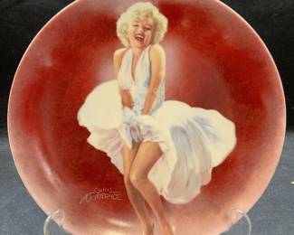 Delphi Votarile Marilyn Monroe Lmt Ed  Plate 1990