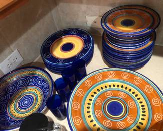 Blue/Orange Plateset