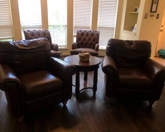 Two Leather Chairs - Great condition