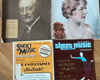 Vintage The ETUDE Music Magazine & Sheet Music 