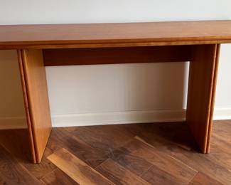 Danish Teak MCM Fold Out Console Dining TABLE