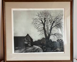 FRANCIS KELLEY Lithograph Print Signed & Numbered