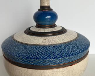 Mixed Media Raku Pottery Treen Texture Copper Wire