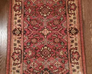 Vintage Wool Hand Tied Oriental Rug 2x3