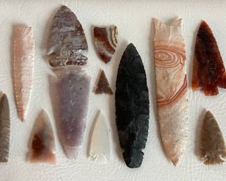 Studio Crafted Arrowheads Artist signed KULJU 