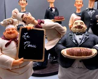 Finish It Chef Statues