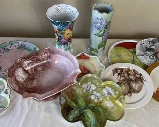 Collection Of Hand Made Porcelain Pieces 