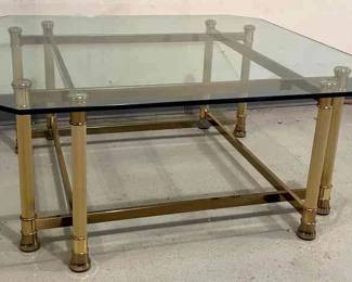Brass Glass Coffee Table