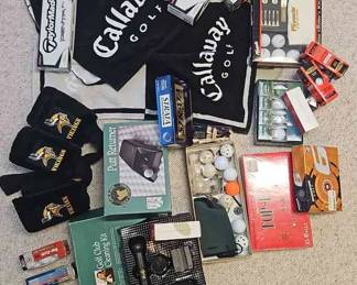 Collection Of Golf Accessories