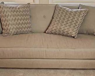 Contemporary Sofa With Pillows