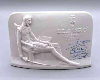 Lladro Collectors Society Plaque