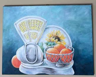 Original Oil Scale By Lori Katz