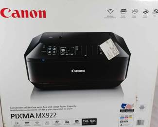 Canon Printer Fax MX922 New In Box