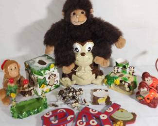 Monkey Decor Accessories For Bath