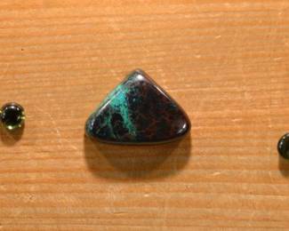 Chrysocolla Gemstone Green Tourmaline Gemstones