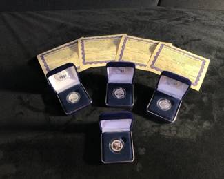 Four 2022 Double Eagle Two Dollar Coins