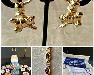 Disney Celebrations With Earrings Rhinestone Bracelet,  Blanket