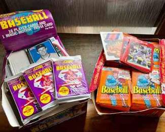 Jonruss Score MLB Card Opened Packs, 3 Unopened Packs