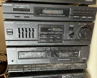 Panasonic Stereo, Turntable, Speakers