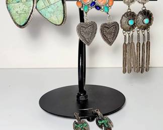 Navajo Sterling Earrings