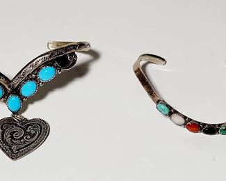 Sterling Native American Bracelets