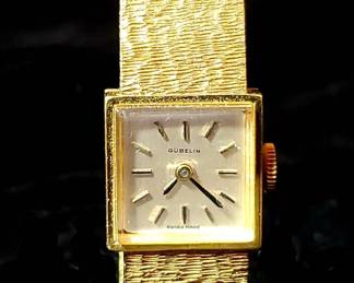 18k Gold Gubelin Watch
