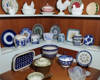 Eclectic International Pottery China