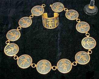 Vintage Copper NavajoInspired Jewelry