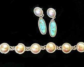 Artie Yellowhorse Navajo Sterling