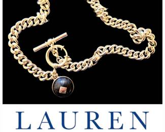 RALPH LAUREN Sterling Necklace 3.4 OZT $85 or bid #64