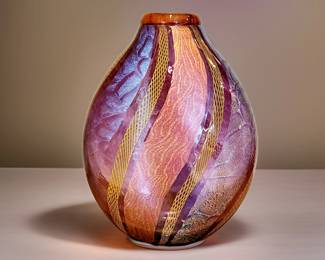 2014 Artist signed Vase $149 or bid #39