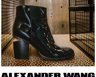 ALEXANDER WANG black size 6 $125 or bid #85