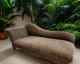 Leopard Chaise $395 or bid #98