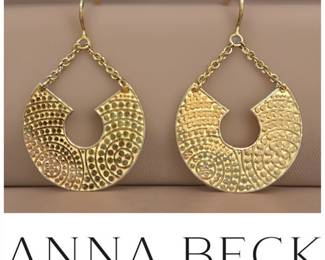 ANNA BECK Sterling Earrings $89 or bid #57