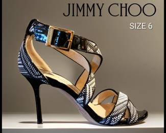 JIMMY CHOO bBlack Strap $95 or bid #79