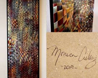Woven Copper artwork by Portland artist MONICA CIELSZ bid #19