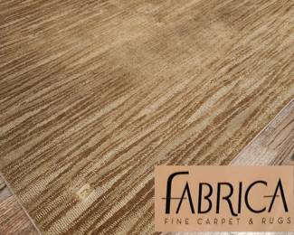 Modern 8x8 Area Rug by Fabrica with pad bid #23