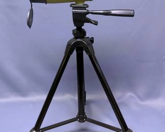 Nikon 15-45x Zoom Spotting Scope RAII With Carry Bag, Extra Eyepiece, And Slik U800 Tripod With Tundra Carrying Bag