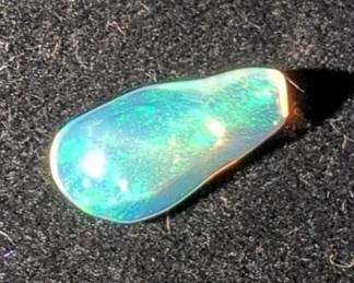 Ethiopian Opal Free Forms, Set Of Two Loose Gemstones, Approx 11.5mm x 7mm And 9mm x 4mm