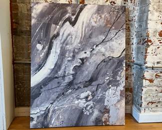 Large abstract canvas art $40 OBO 