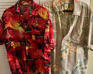 $30 each - Vintage Hawaiian shirts #1 and #2