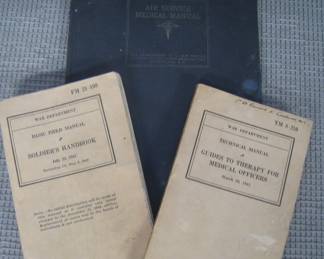 Military Medical manuals
