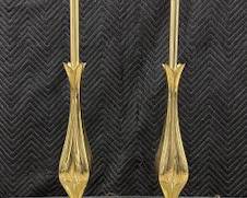 Brass matching lamps