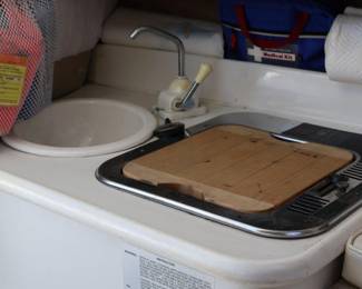 Galley Sink and Stove