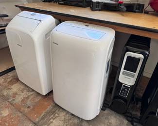 Hisense 7500 BTU Portable Air Conditioner AP1219CRW1W
Toshiba 7000 BTU Portable Air Conditioner RAC-PD1013CWRU
Pelonis Space Heater #1
Pelonis Space Heater #2